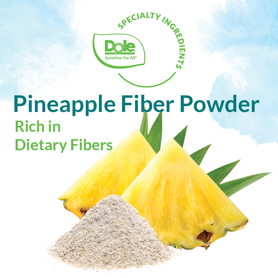 Pineapple Fiber Powder Dole Ingredients Network